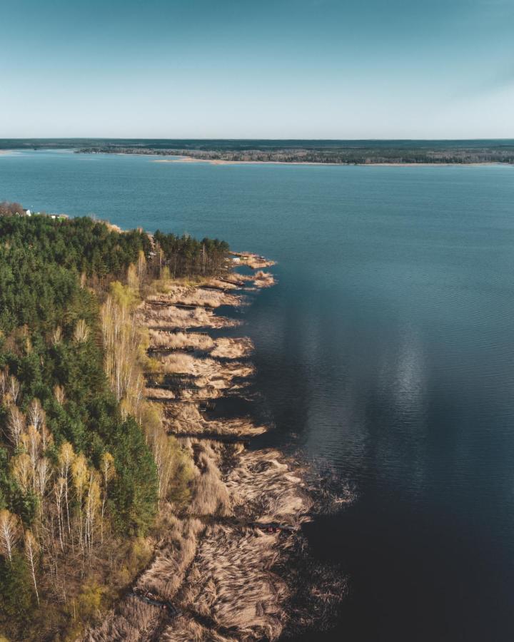 Lesna 21 Dom Polnoc Przy Zalew Siemianowka Villa Luka Buitenkant foto