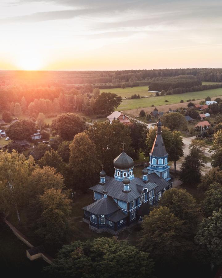 Lesna 21 Dom Polnoc Przy Zalew Siemianowka Villa Luka Buitenkant foto