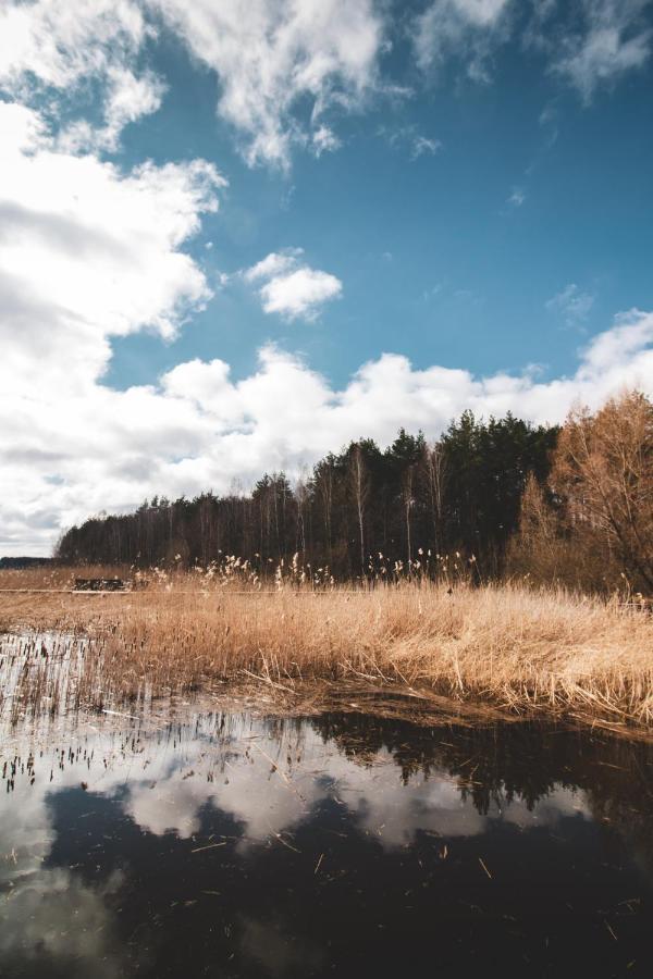 Lesna 21 Dom Polnoc Przy Zalew Siemianowka Villa Luka Buitenkant foto