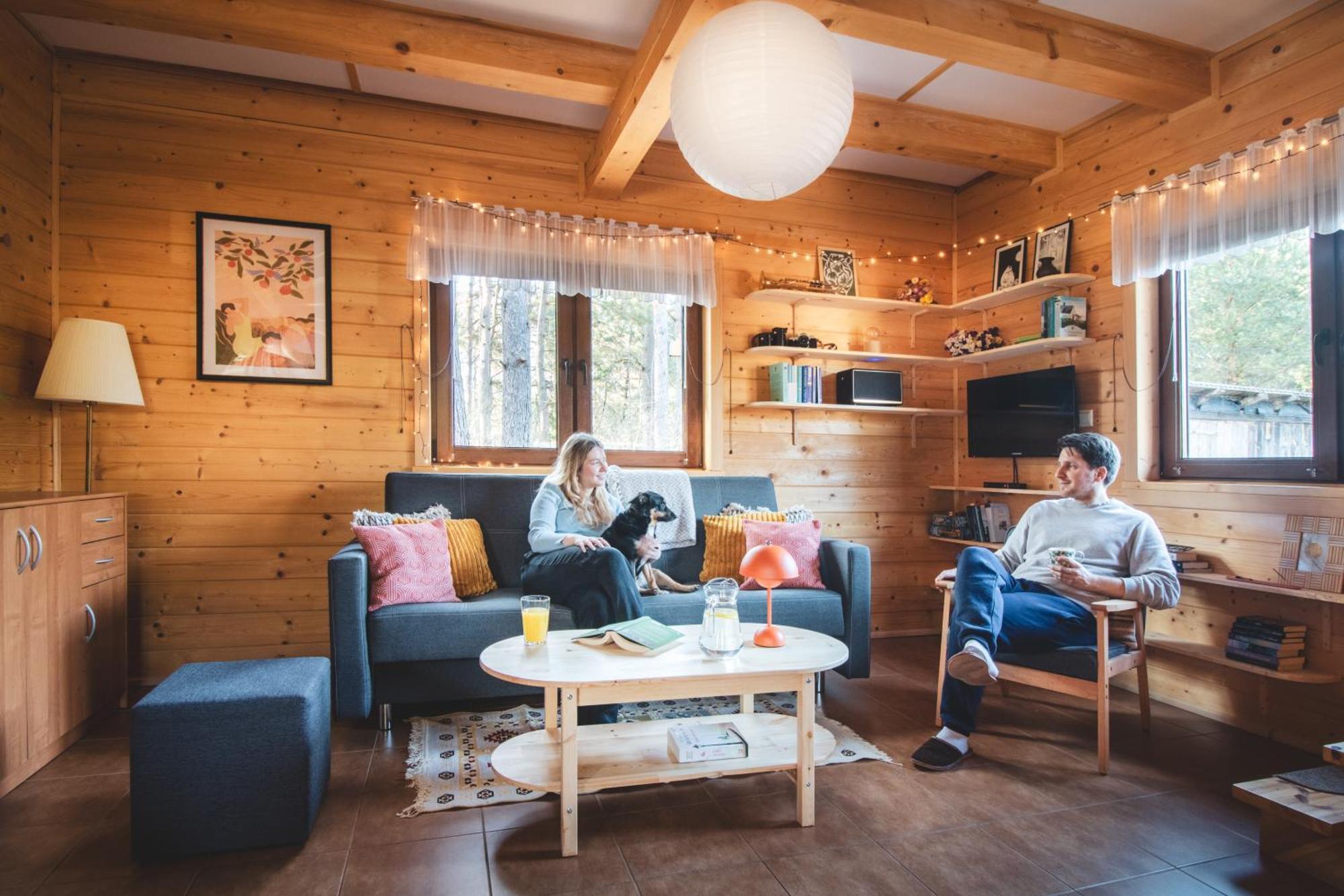 Lesna 21 Dom Polnoc Przy Zalew Siemianowka Villa Luka Buitenkant foto