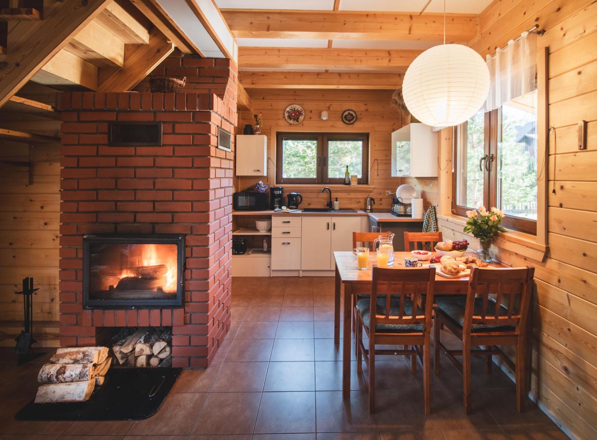 Lesna 21 Dom Polnoc Przy Zalew Siemianowka Villa Luka Buitenkant foto