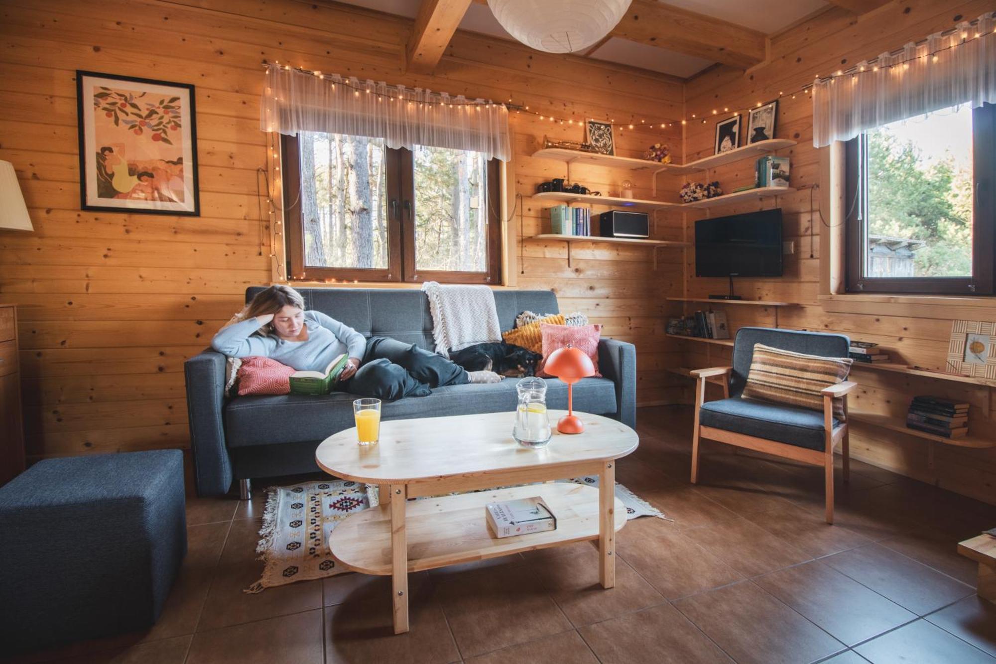 Lesna 21 Dom Polnoc Przy Zalew Siemianowka Villa Luka Buitenkant foto