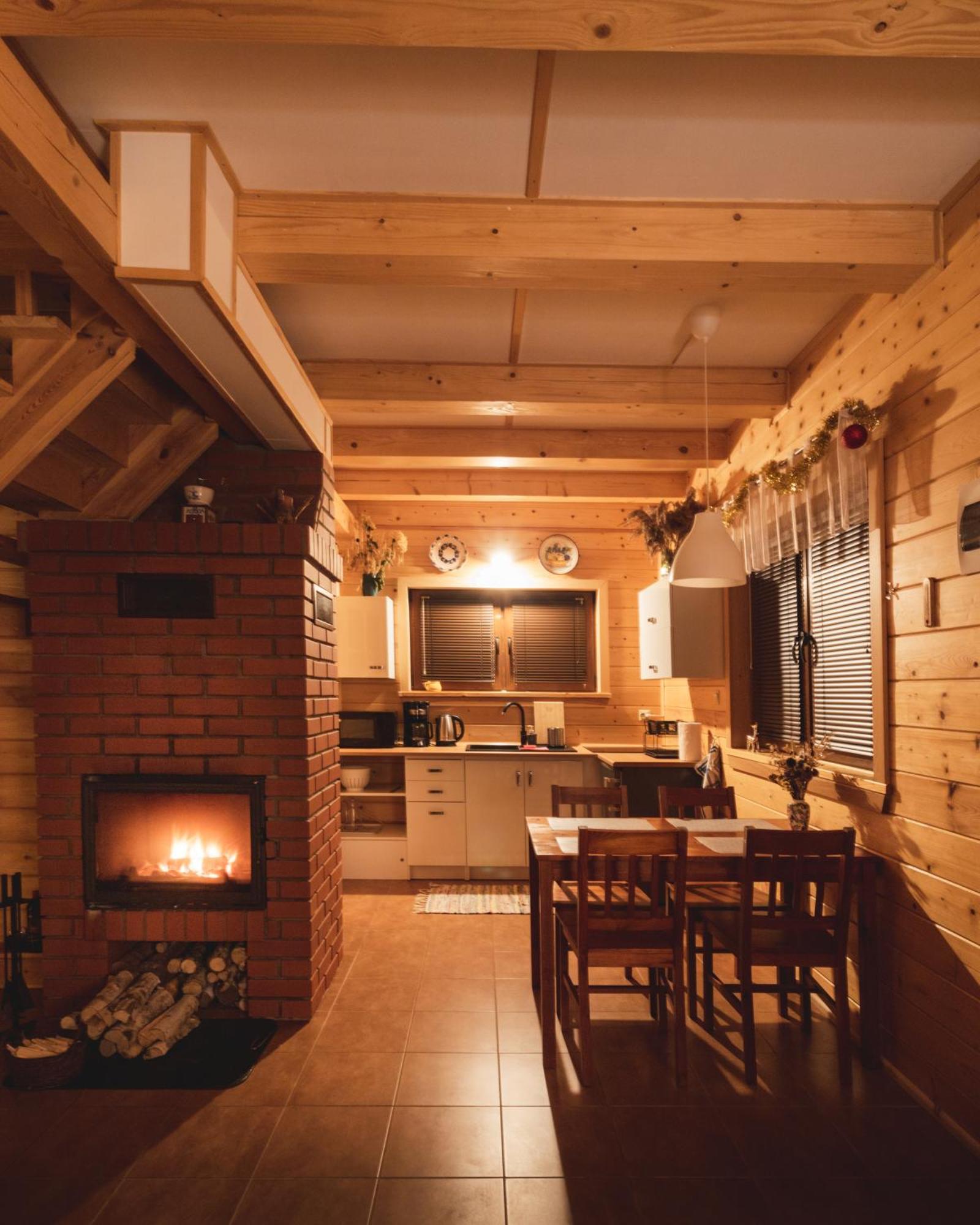Lesna 21 Dom Polnoc Przy Zalew Siemianowka Villa Luka Buitenkant foto